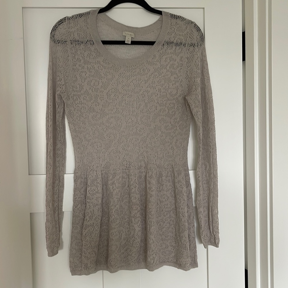 Hinge Lace Peplum Top
